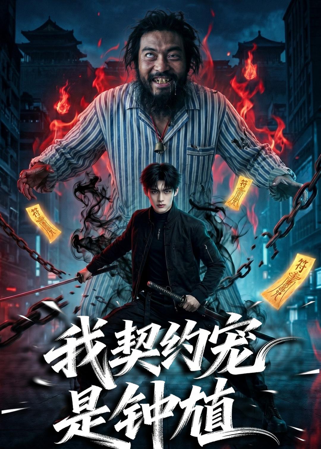 我契约宠是钟馗海报