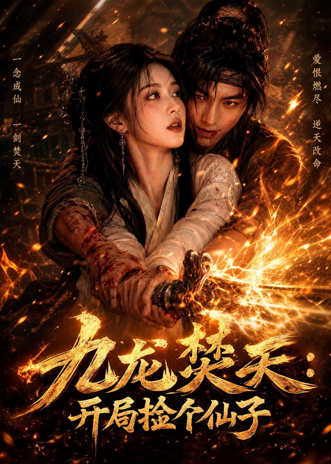 九龙焚天：开局捡个仙子海报