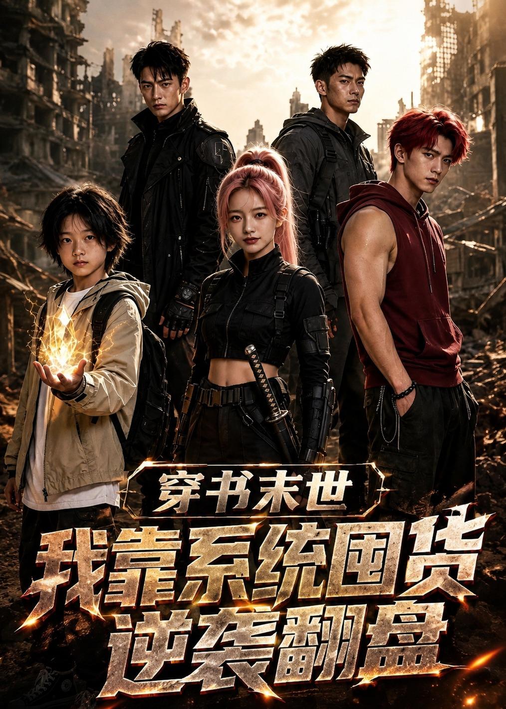 穿书末世，我靠系统囤货逆袭翻盘海报