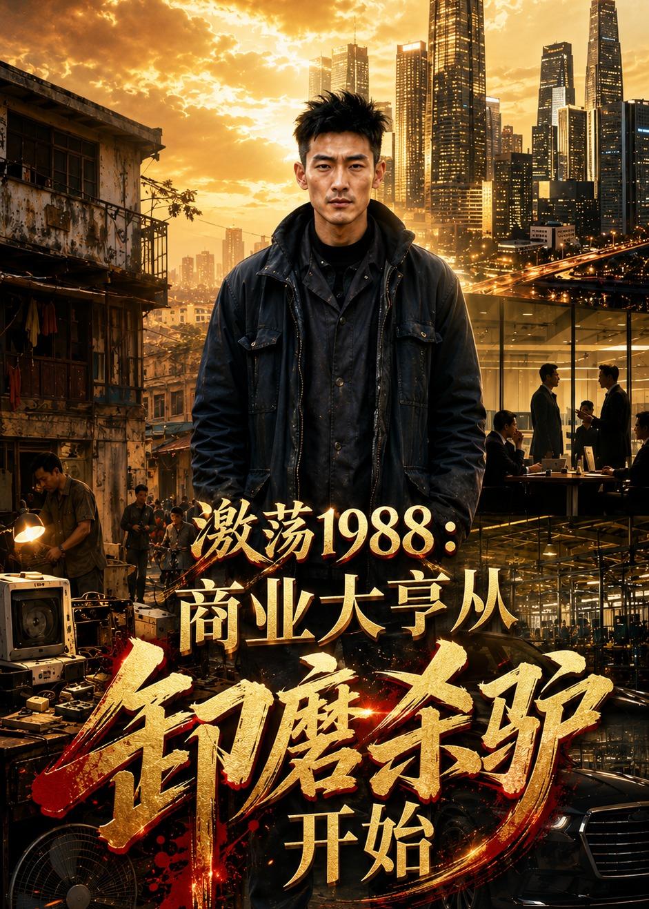 激荡1988：商业大亨，从卸磨杀驴开始海报