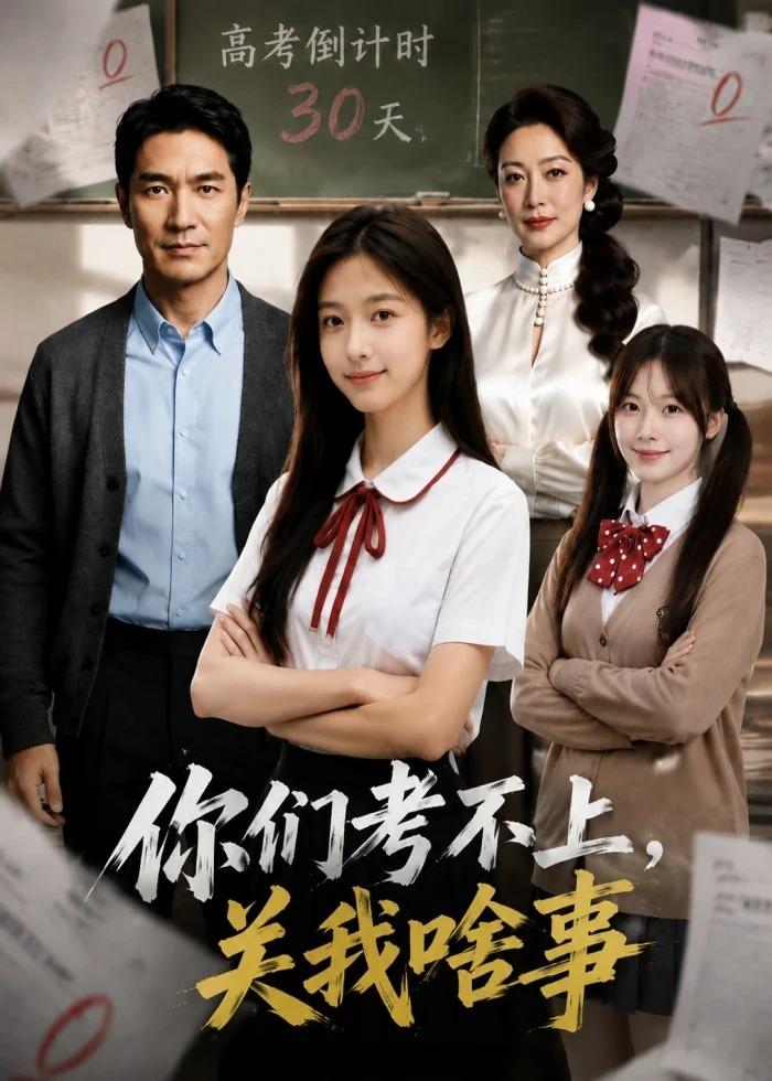 你们考不上，关我啥事海报