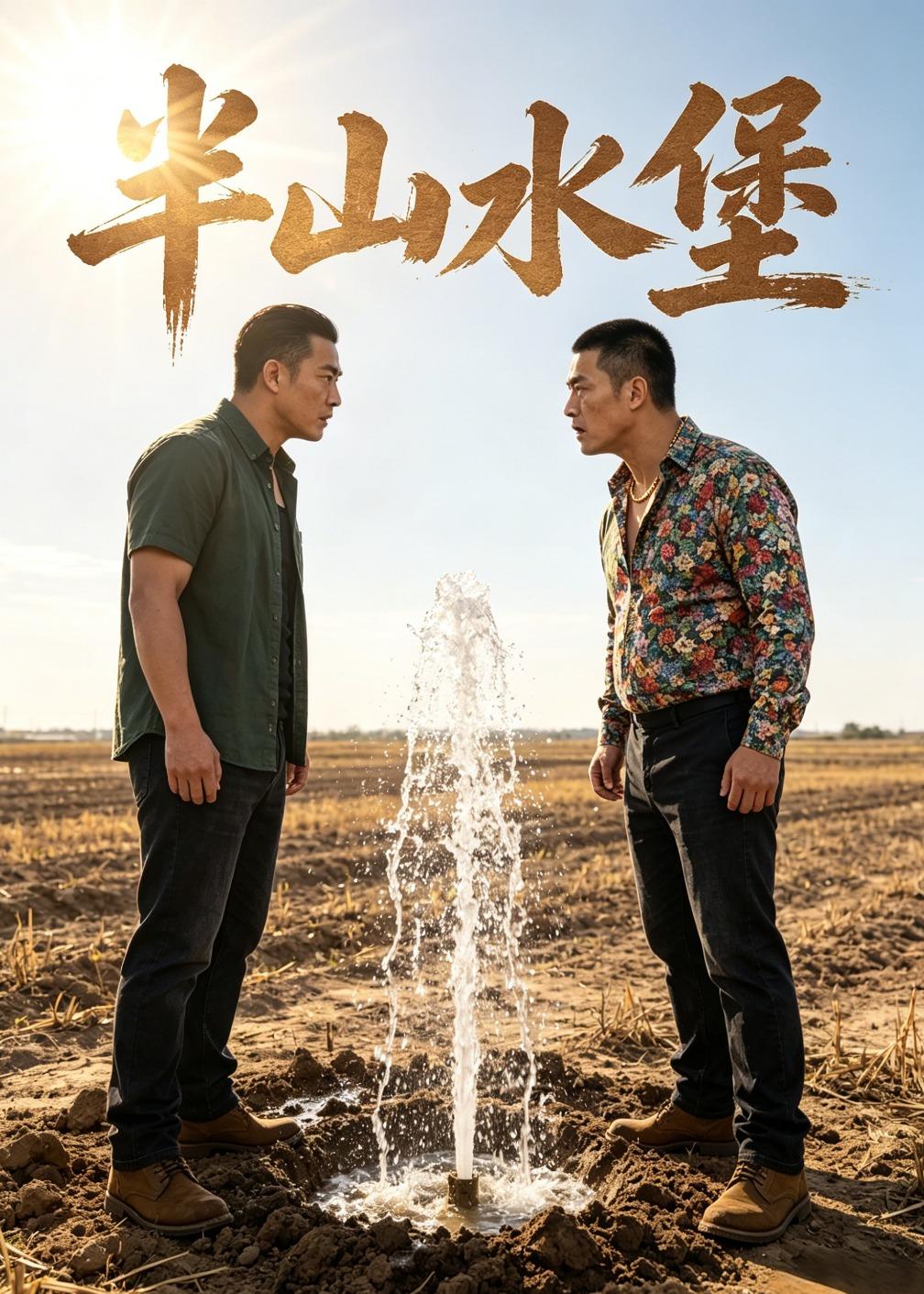 半山水堡海报