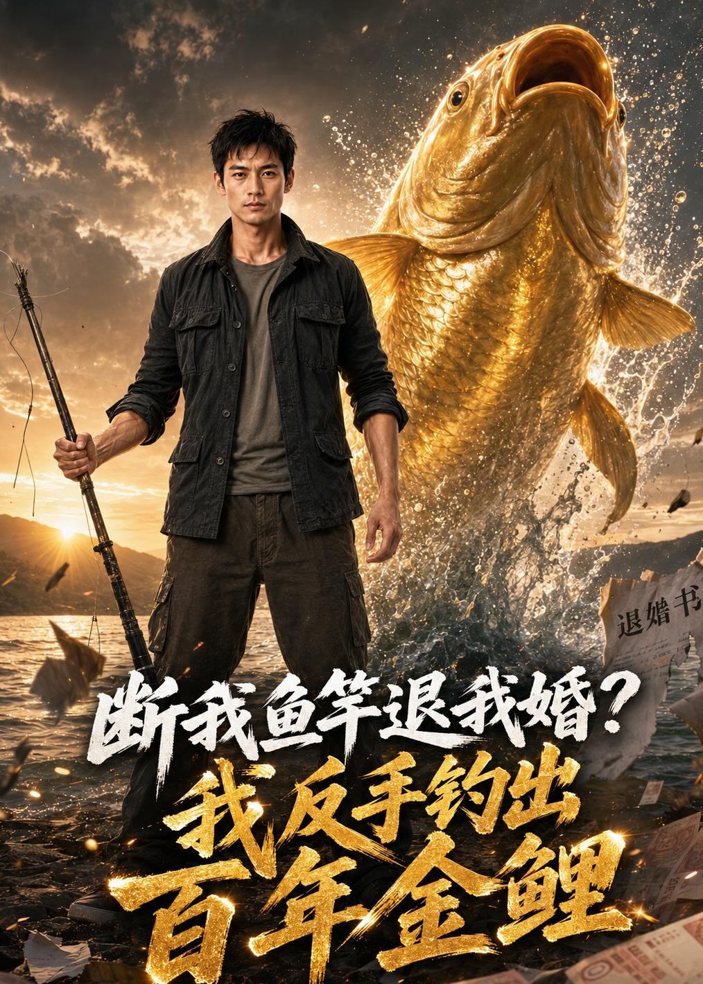 断我鱼竿退我婚？我反手钓出百年金鲤海报