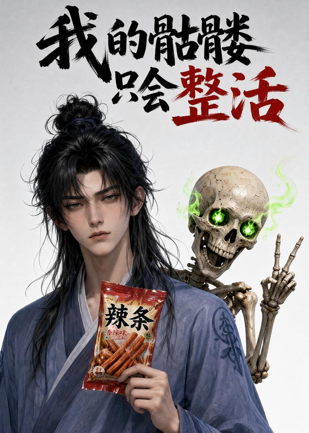 我的骷髅只会整活海报