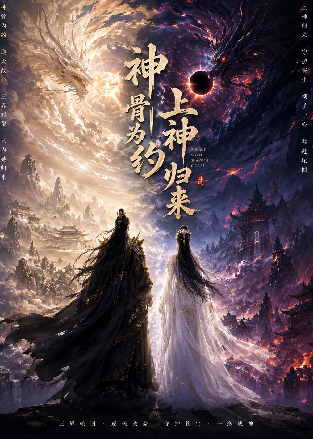 神骨为约，上神归来海报