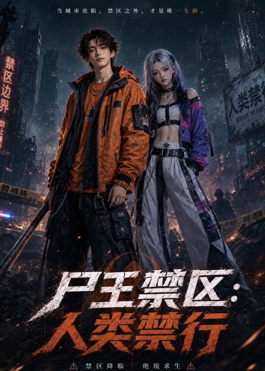 尸王禁区：人类禁行海报