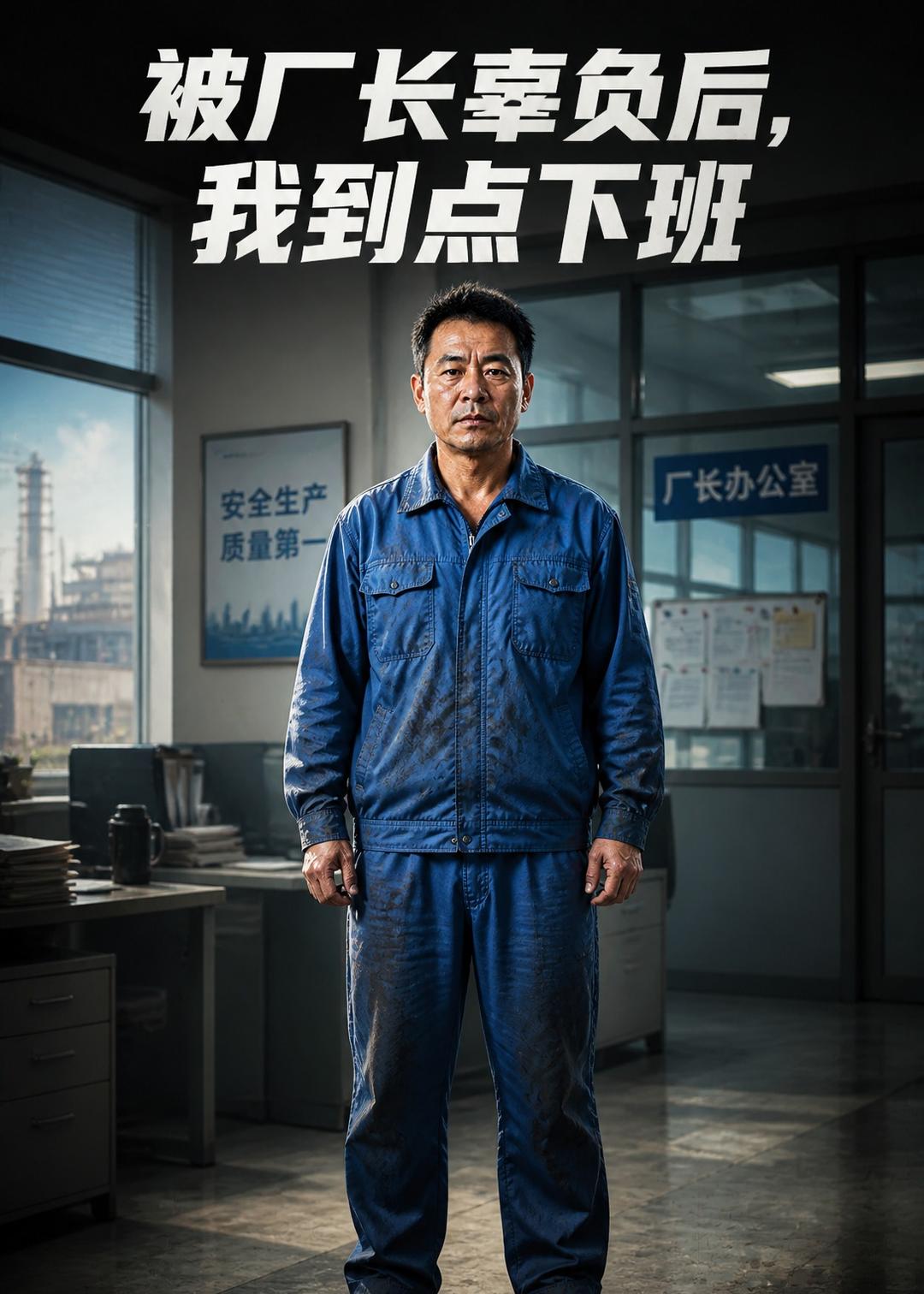被厂长辜负后，我到点下班海报