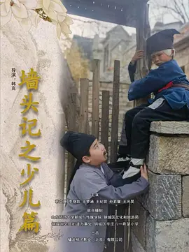 墙头记之少儿篇海报