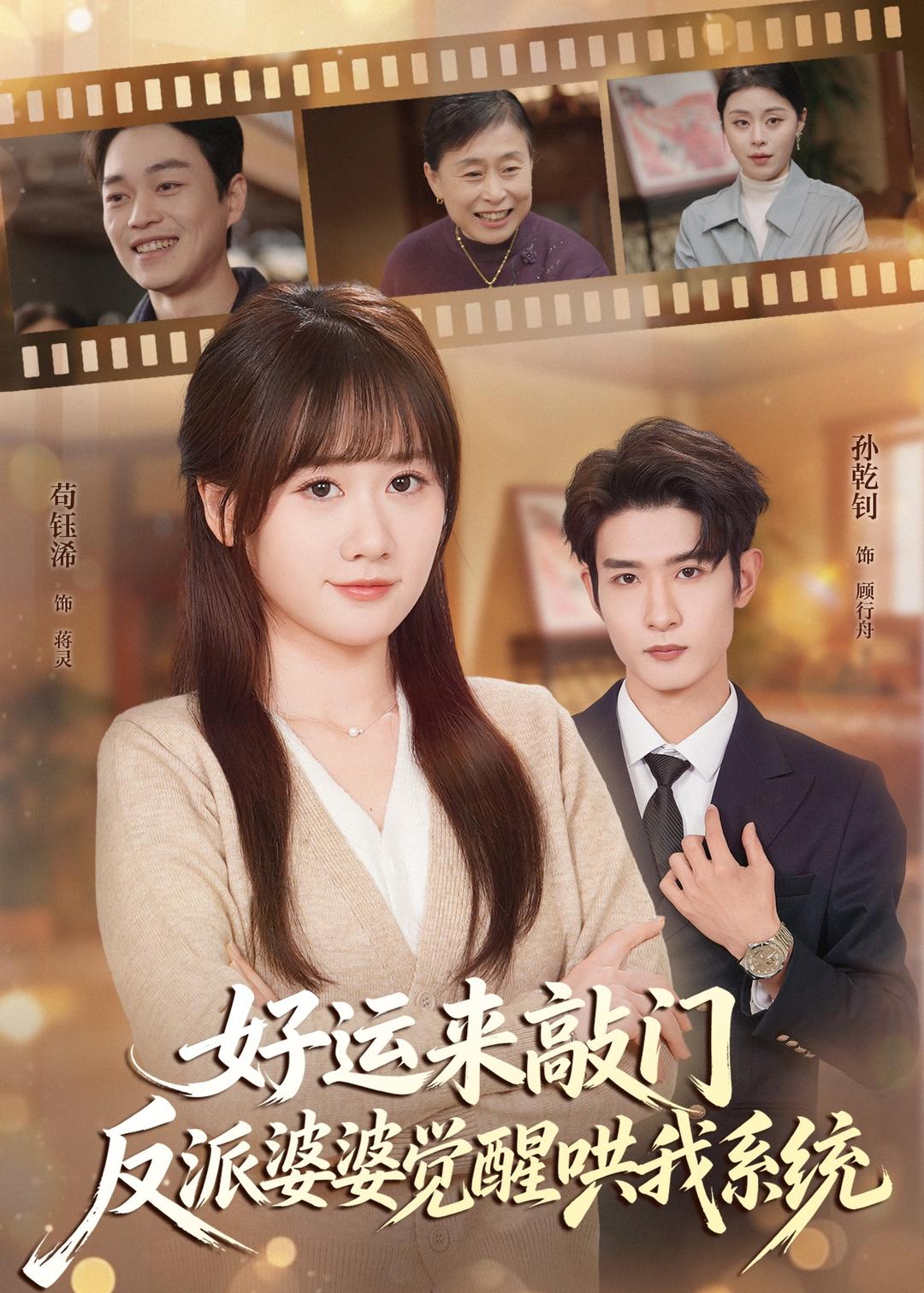 好运来敲门，反派婆婆觉醒哄我系统海报
