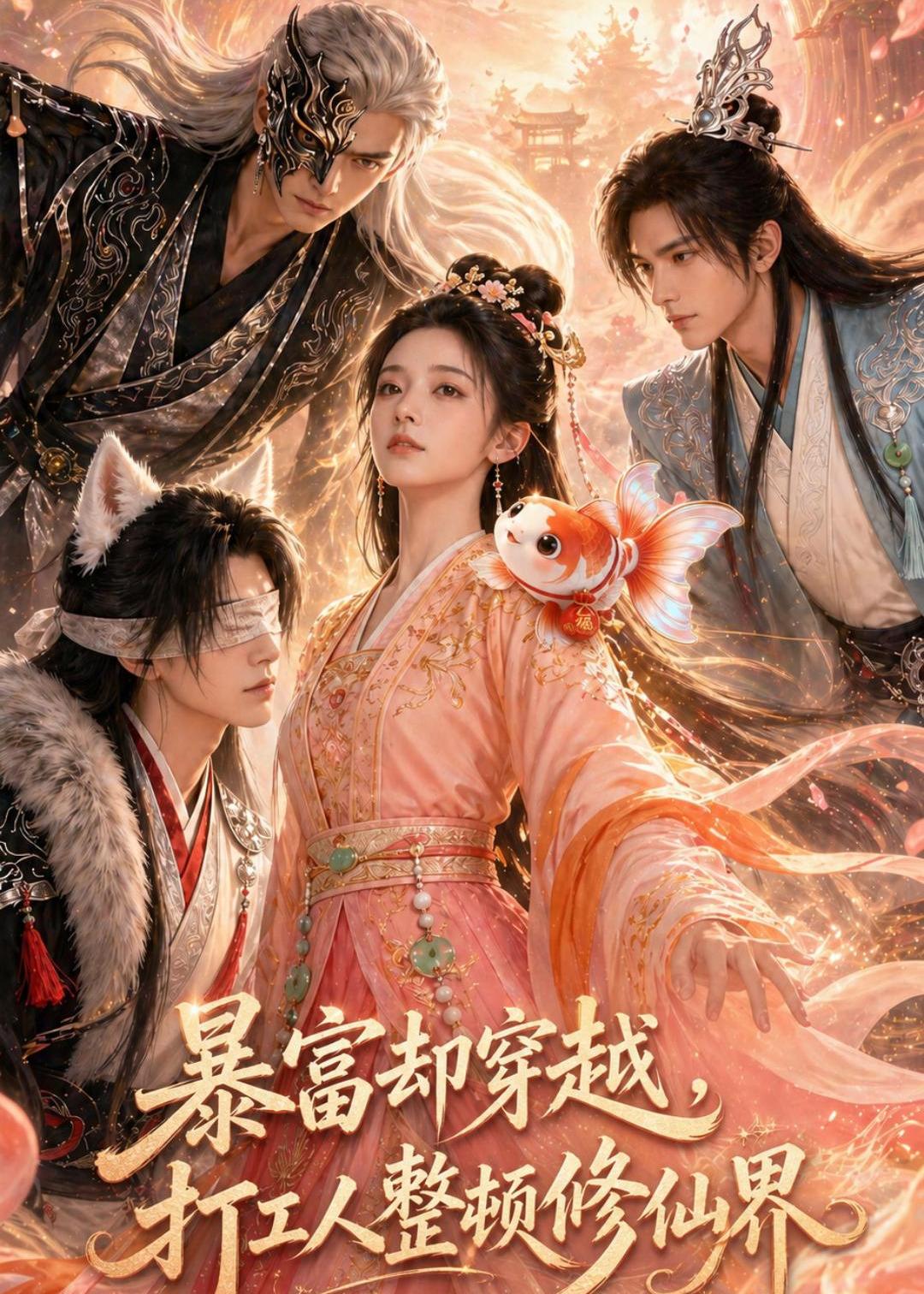暴富却穿越，打工人整顿修仙界海报