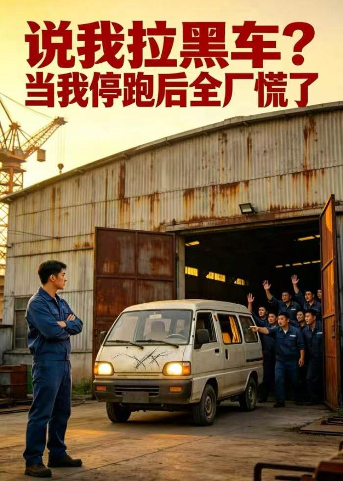说我拉黑车？当我停跑后全厂慌了海报