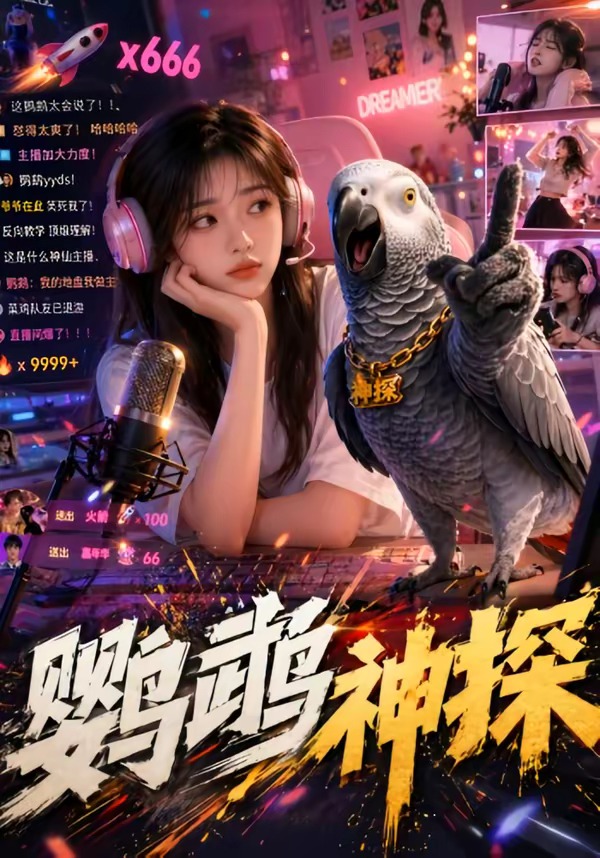 鹦鹉神探海报