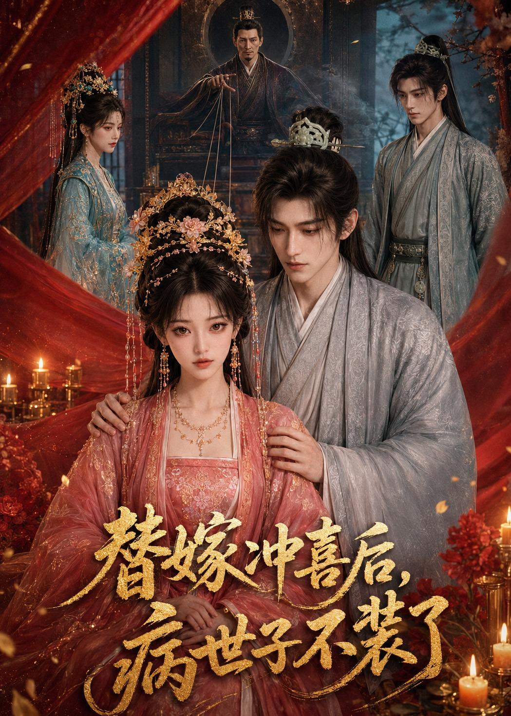 替嫁冲喜后，病世子不装了海报
