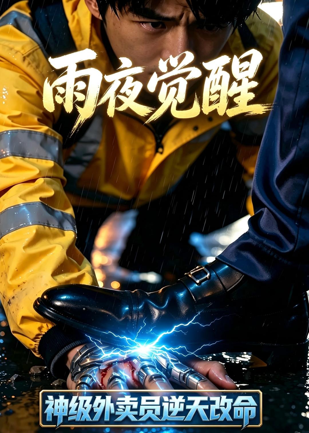 雨夜觉醒：神级外卖员逆天改命海报