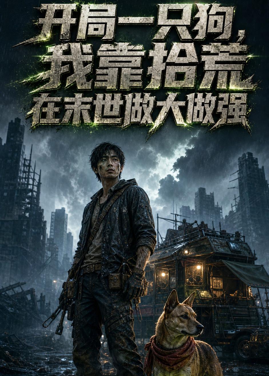 开局一只狗，我靠拾荒在末世做大做强海报