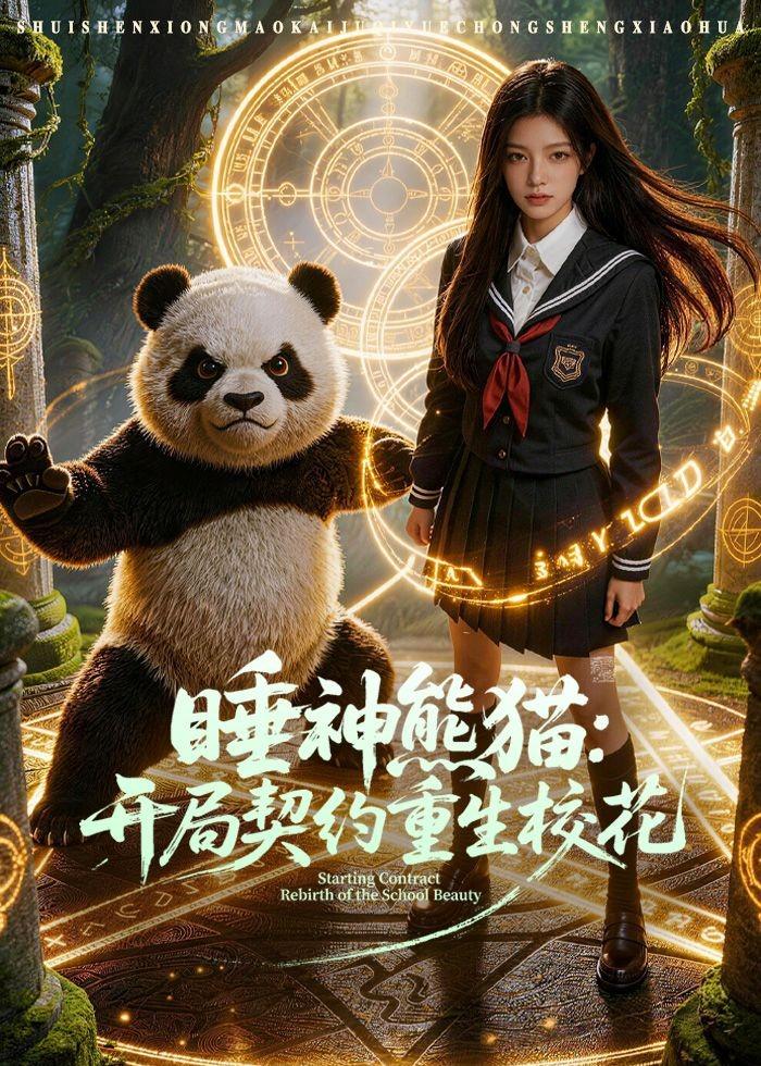 睡神熊猫：开局契约重生校花海报