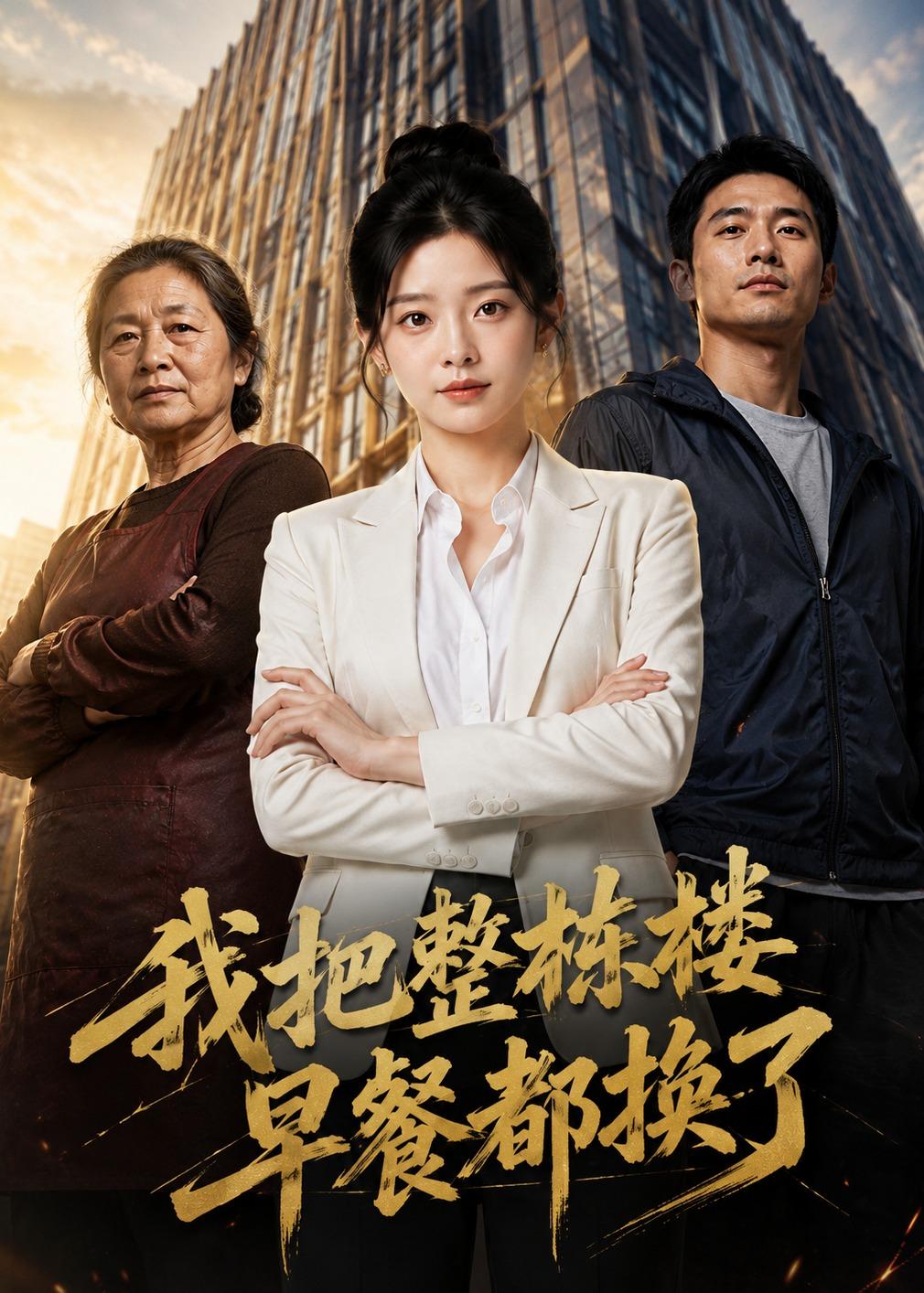 我把整栋楼早餐都换了海报
