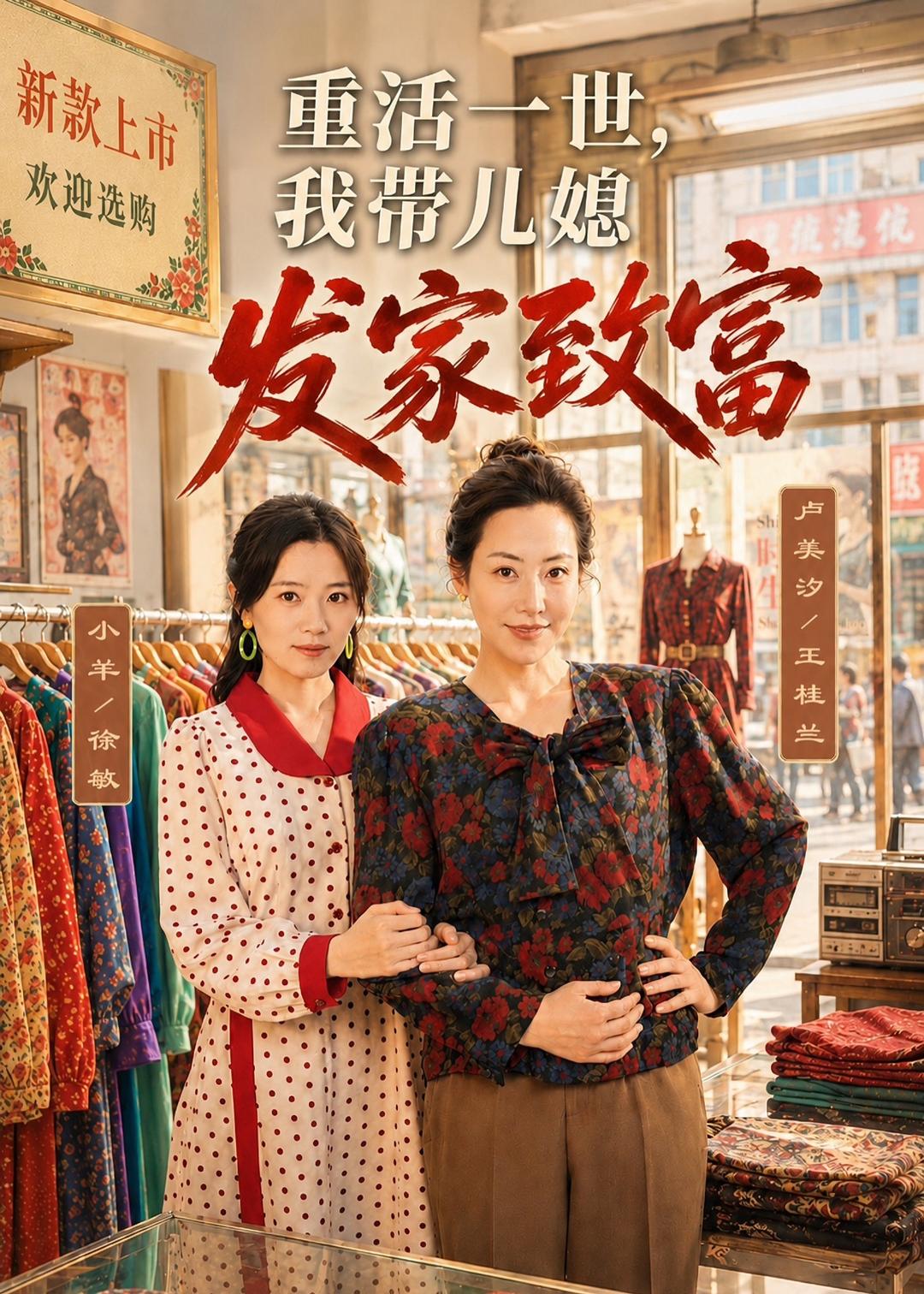 重活一世，我带儿媳发家致富海报