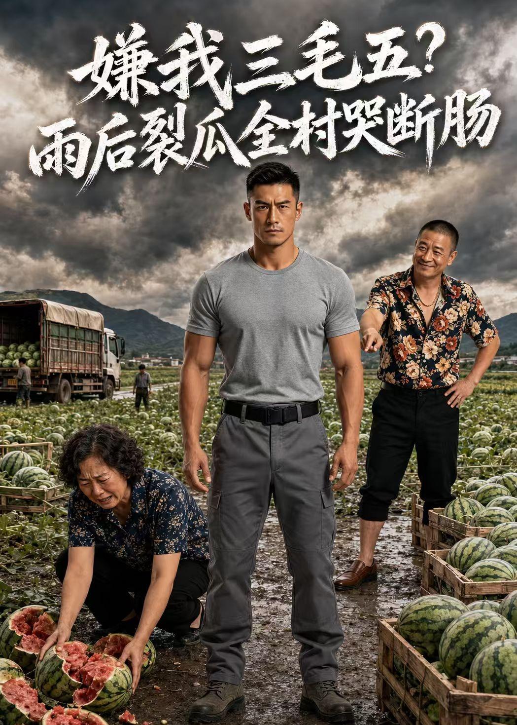 嫌我三毛五？雨后裂瓜全村哭断肠海报