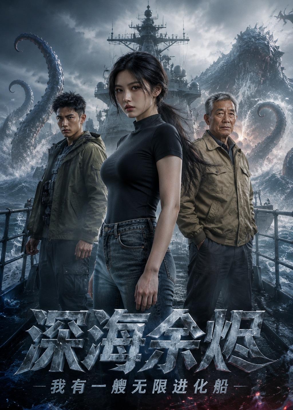 深海余烬：我有一艘无限进化船海报