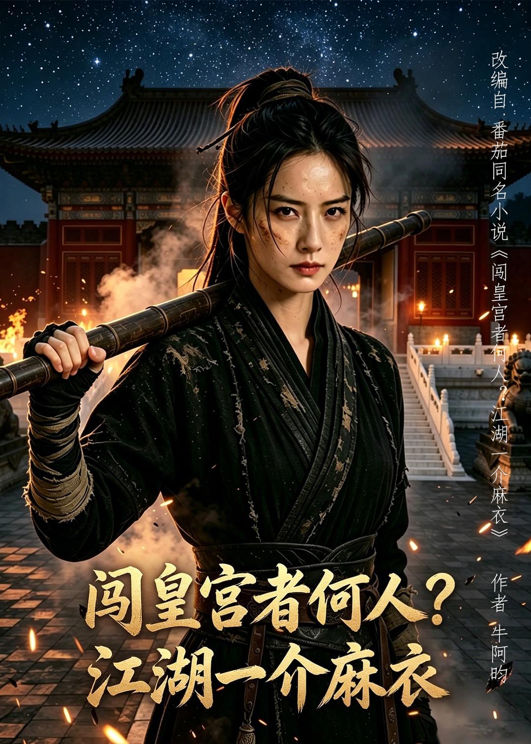 闯皇宫者何人？江湖一介麻衣海报