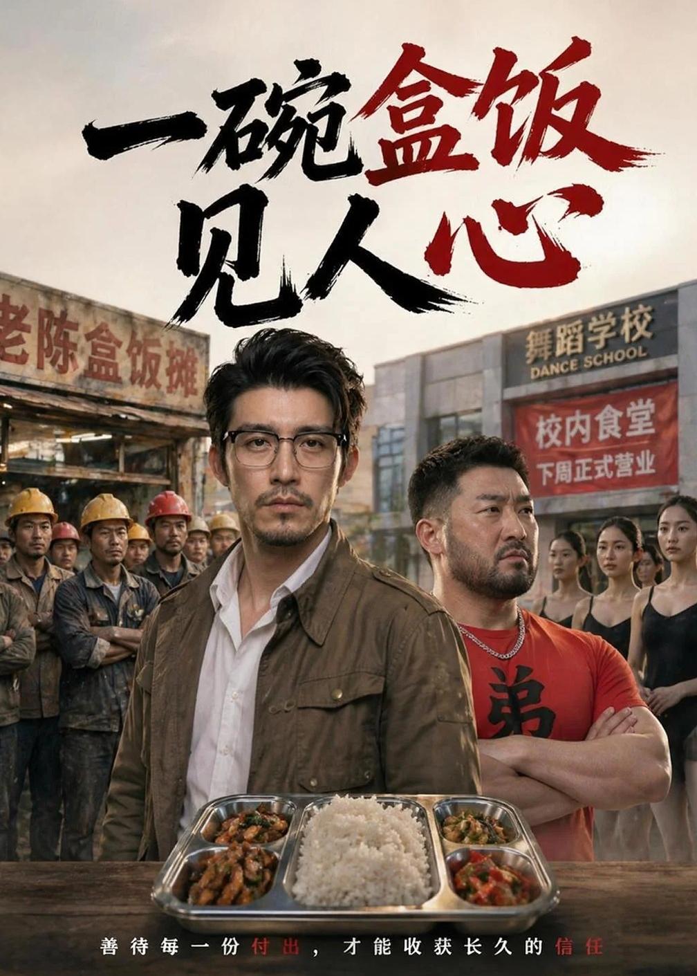 一碗盒饭见人心海报