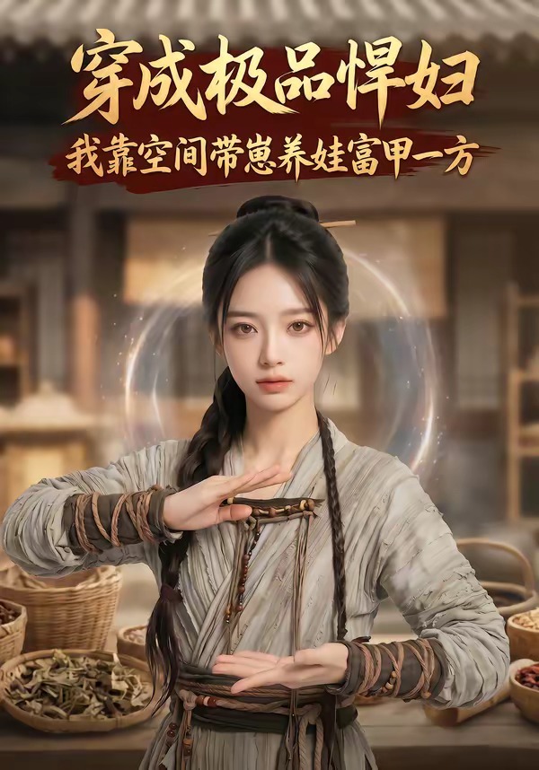 穿成极品悍妇，我靠空间带崽养娃富甲一方海报