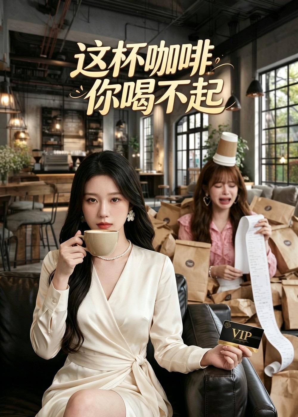 这杯咖啡，你喝不起海报