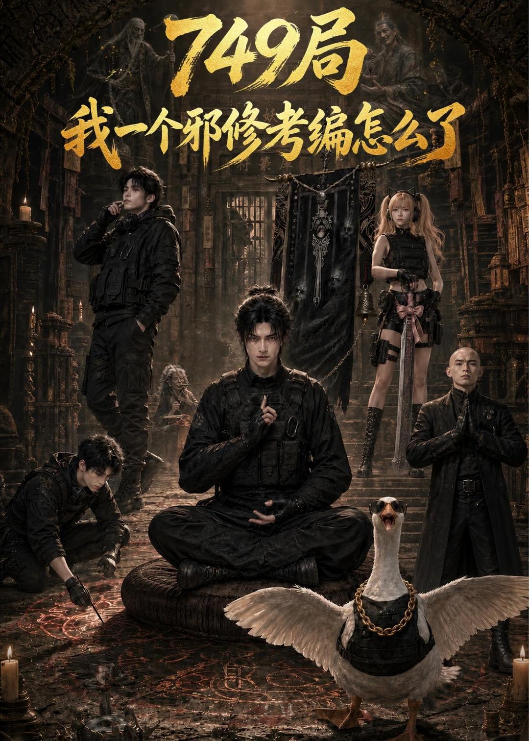 749局我一个邪修考编怎么了海报