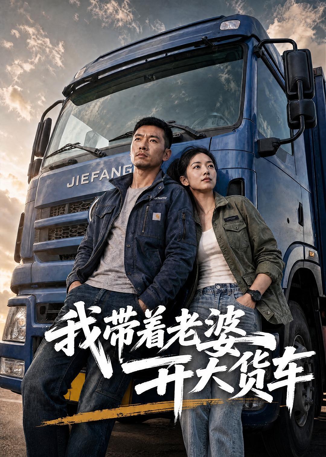 我带着老婆开大货车海报
