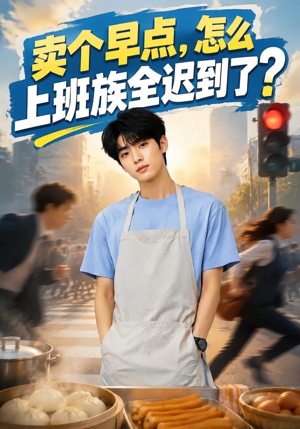 卖个早点，怎么上班族全迟到了？海报