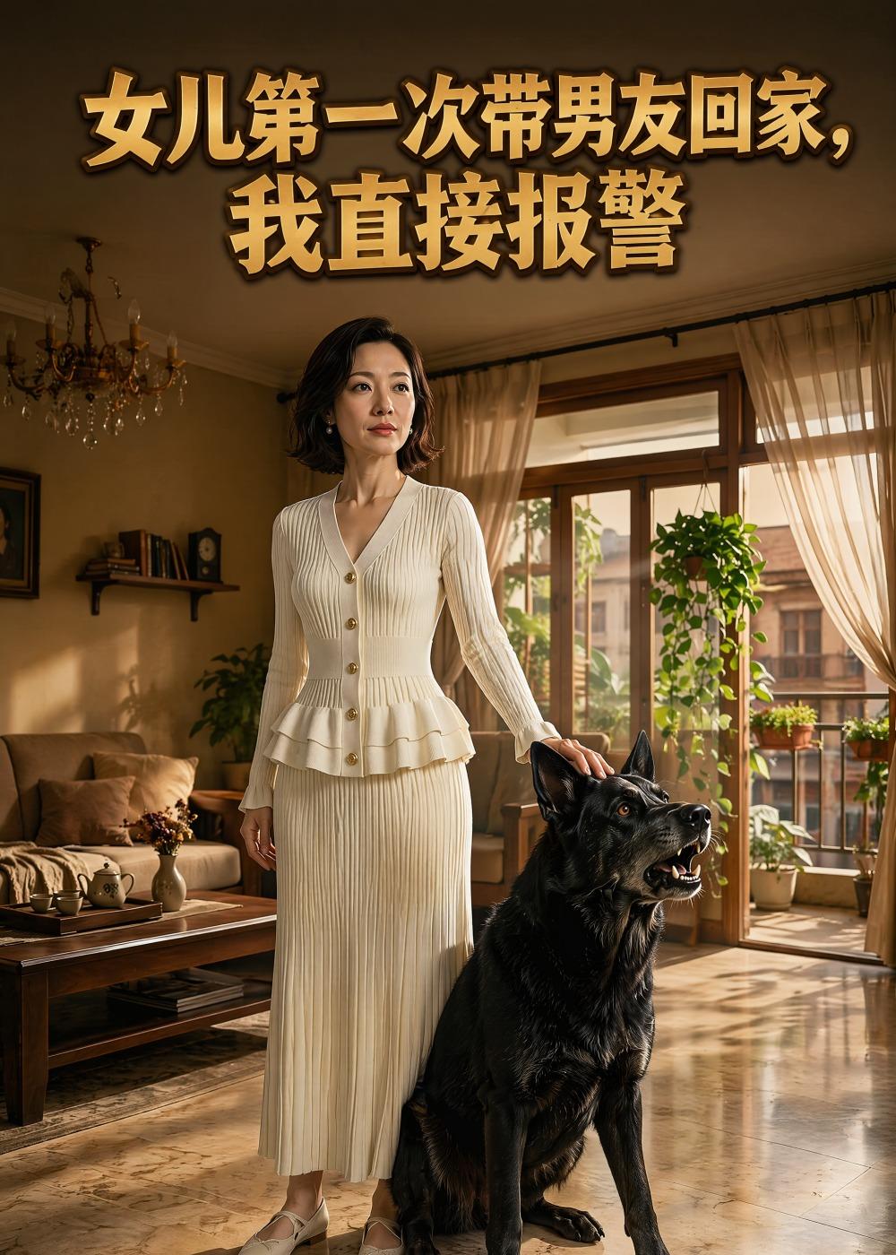 女儿第一次带男友回家，我直接报警海报