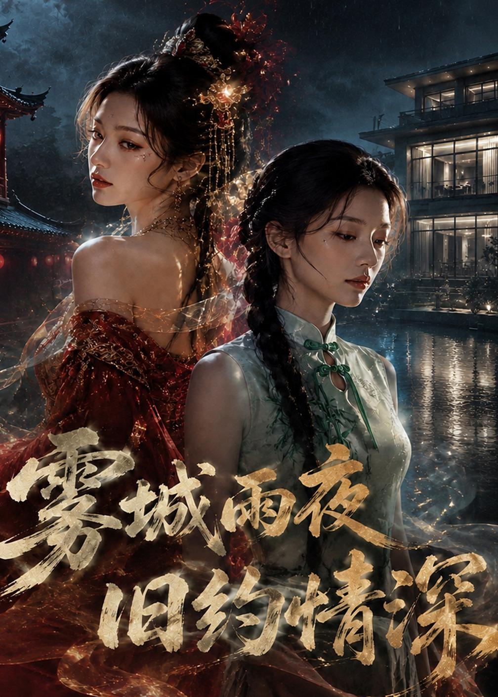 雾城雨夜旧约情深海报