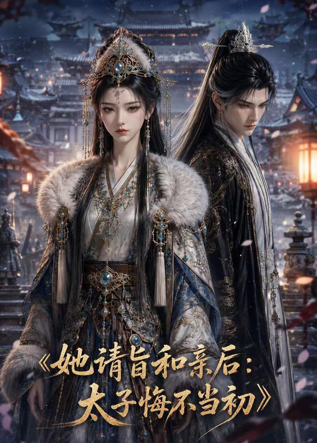 她请旨和亲后：太子悔不当初海报