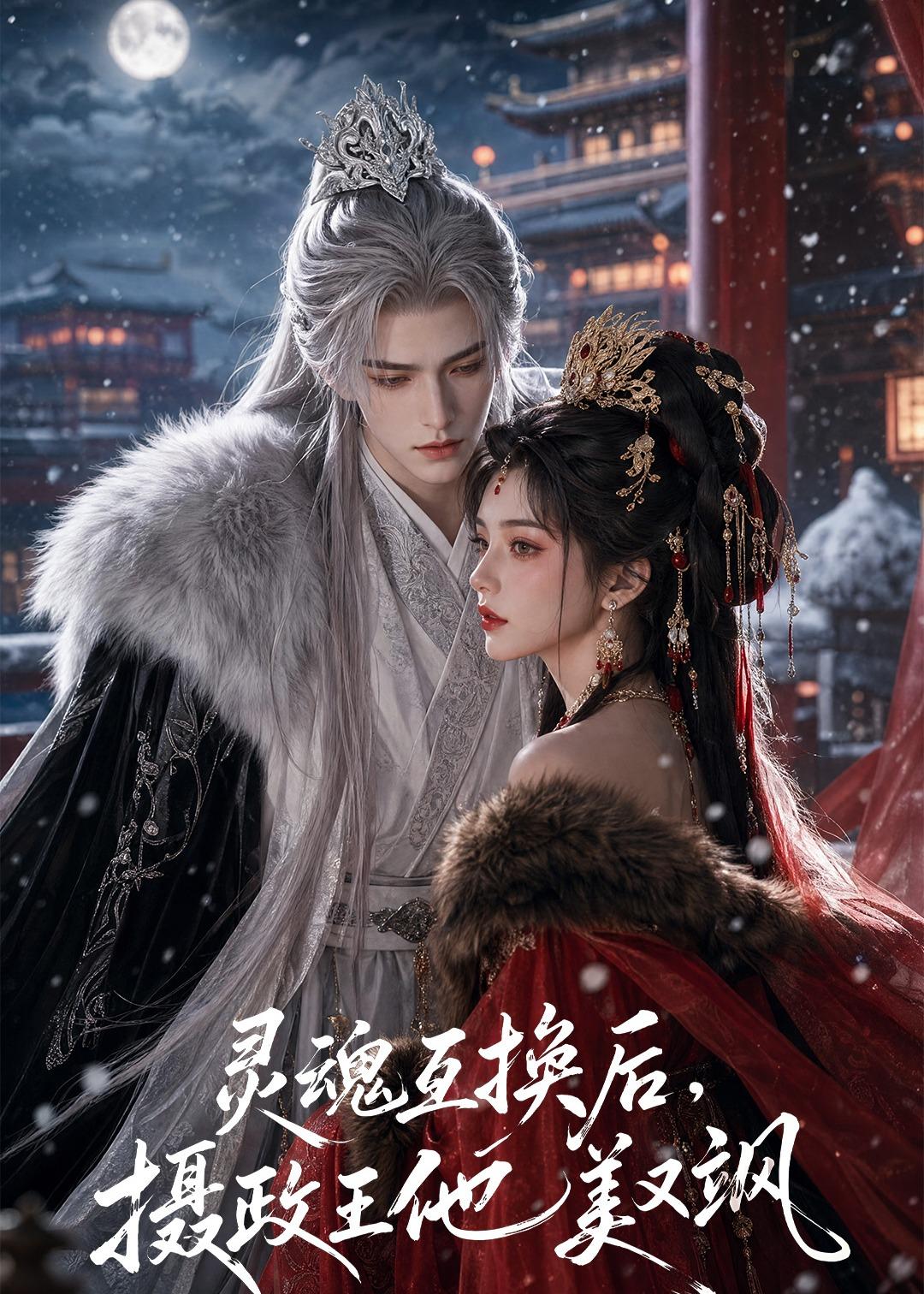灵魂互换后，摄政王他美又飒海报