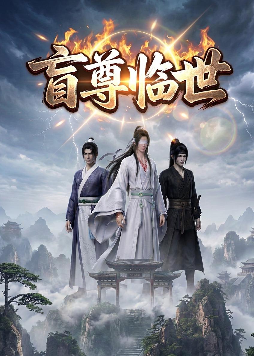 盲尊临世海报