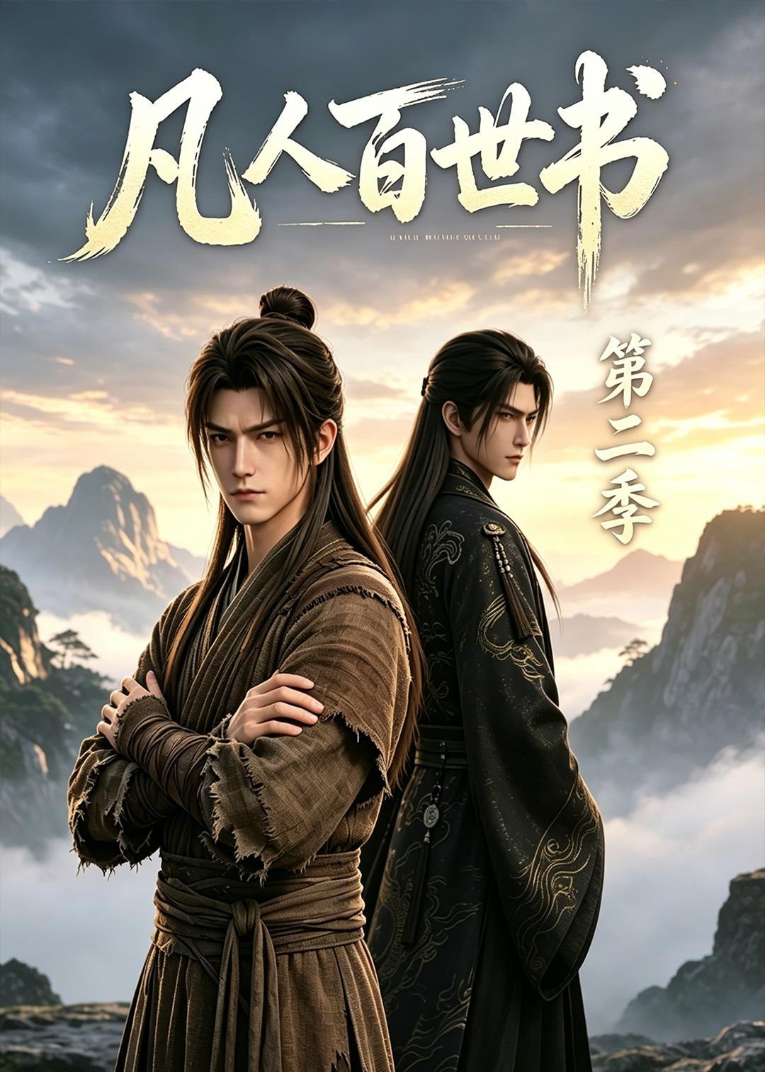 凡人百世书第二季海报