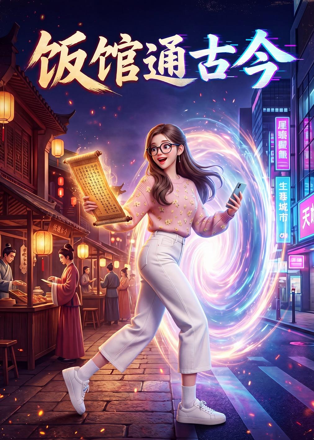 饭馆通古今海报