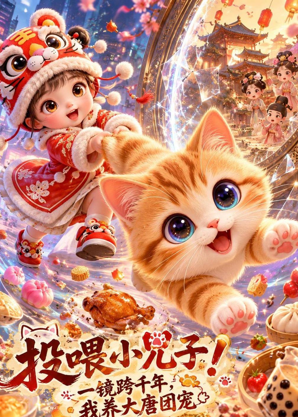 投喂小兕子！一镜跨千年，我养大唐团宠海报