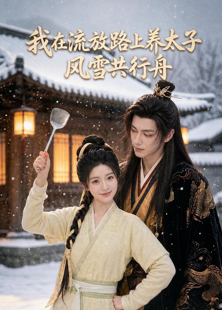 我在流放路上养太子，风雪共行舟海报