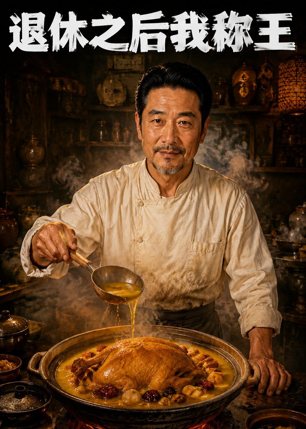 退休之后我称王海报