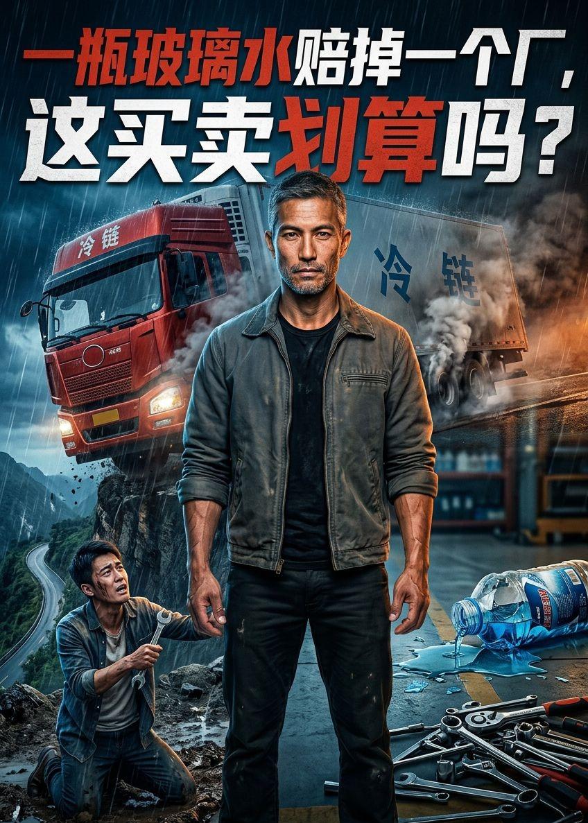 一瓶玻璃水赔掉一个厂，这买卖划算吗海报