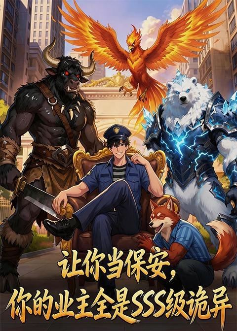 让你当保安，你的业主全是SSS级诡异海报