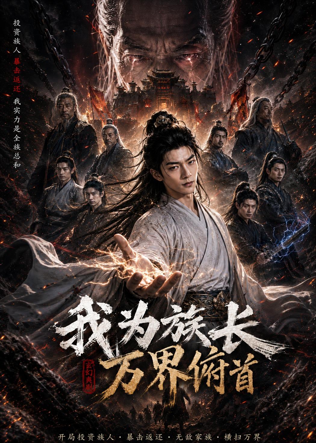 我为族长，万界俯首海报