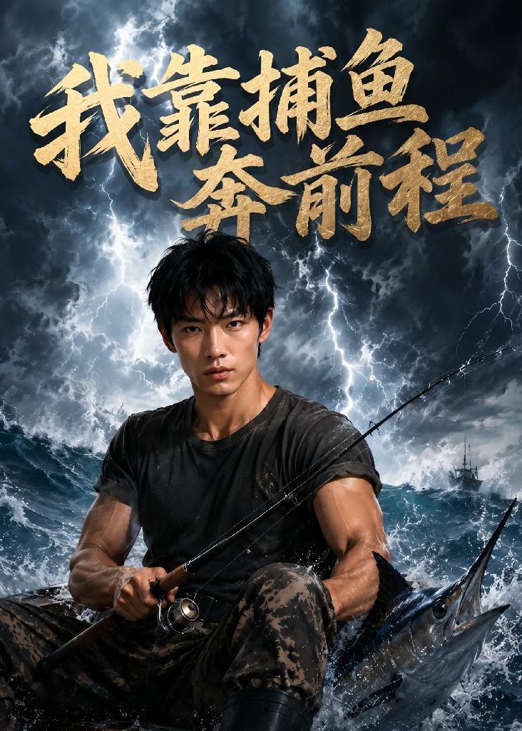 我靠捕鱼奔前程海报