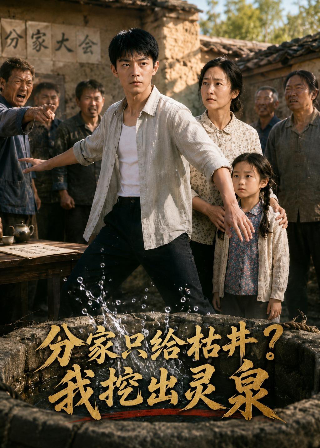 分家只给枯井？我挖出灵泉海报