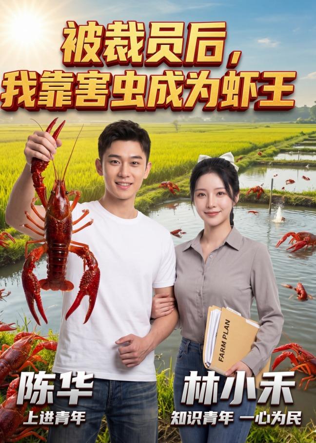 被裁员后，我靠害虫成为虾王海报