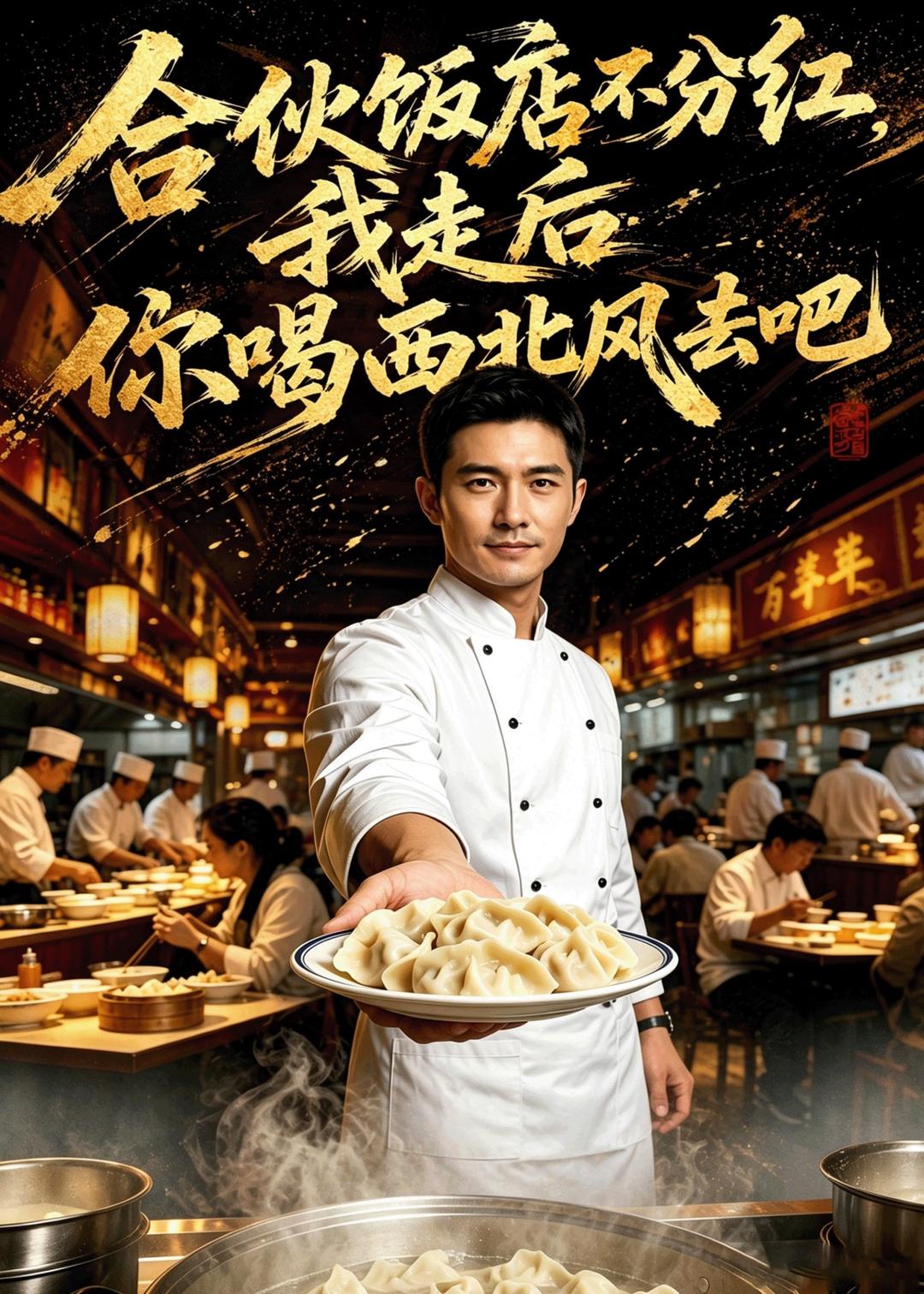 合伙饭店不分红，我走后你喝西北风去吧海报