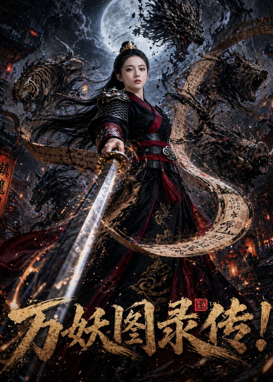 万妖图录传！海报