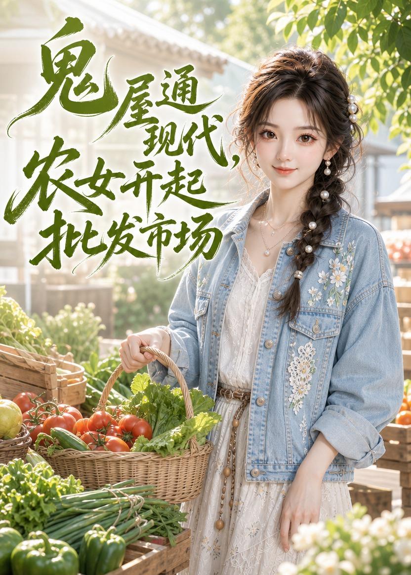 鬼屋通现代，农女开起批发市场(AI漫剧)海报